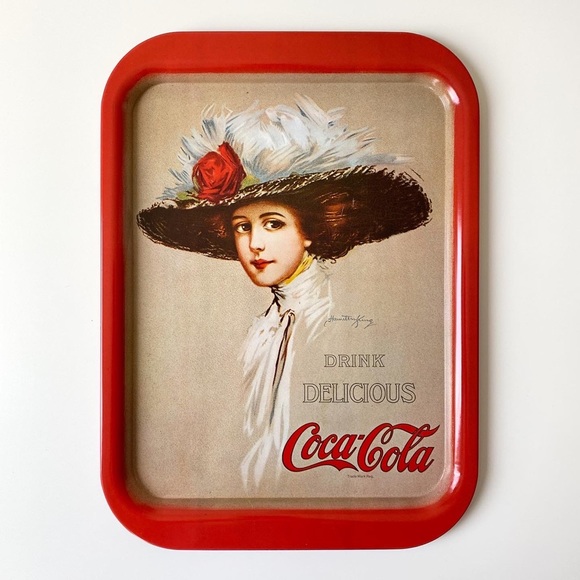1971 Coca-Cola Metal Serving Tray